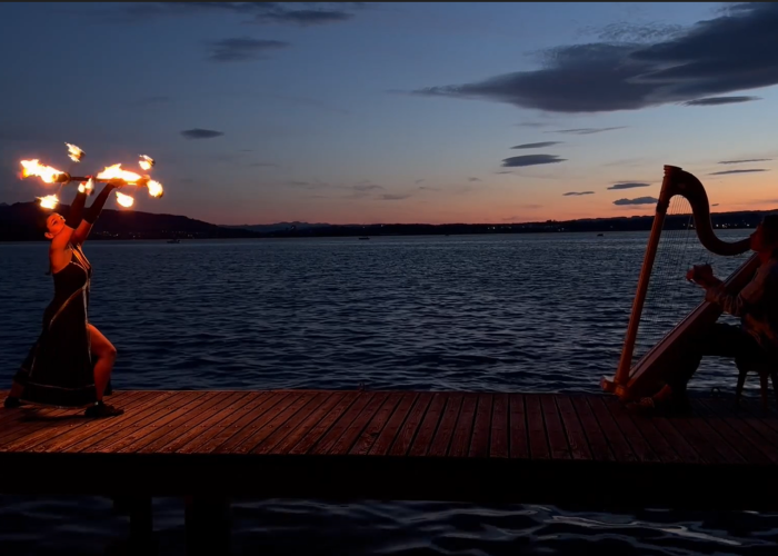 fire harp